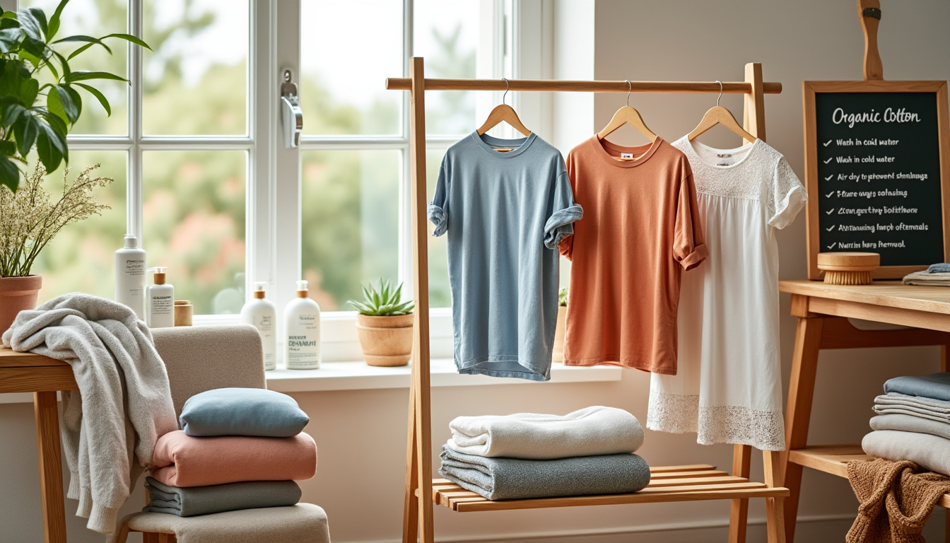 Astuces pour entretenir et faire durer ses vêtements en coton bio