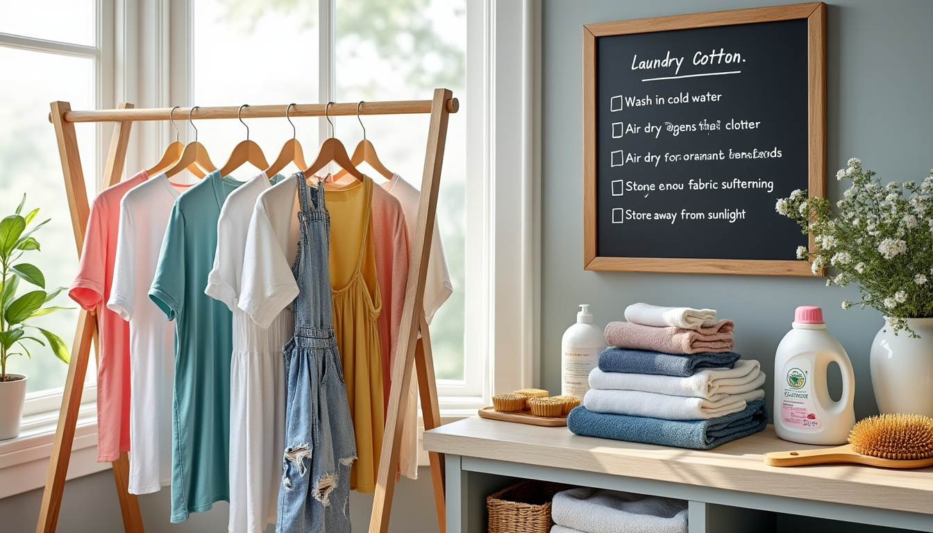 découvrez des astuces pratiques pour entretenir efficacement vos vêtements en coton bio et prolonger leur durée de vie. apprenez les meilleures techniques de lavage, séchage et rangement pour préserver la qualité et l'éclat de vos textiles écologiques.