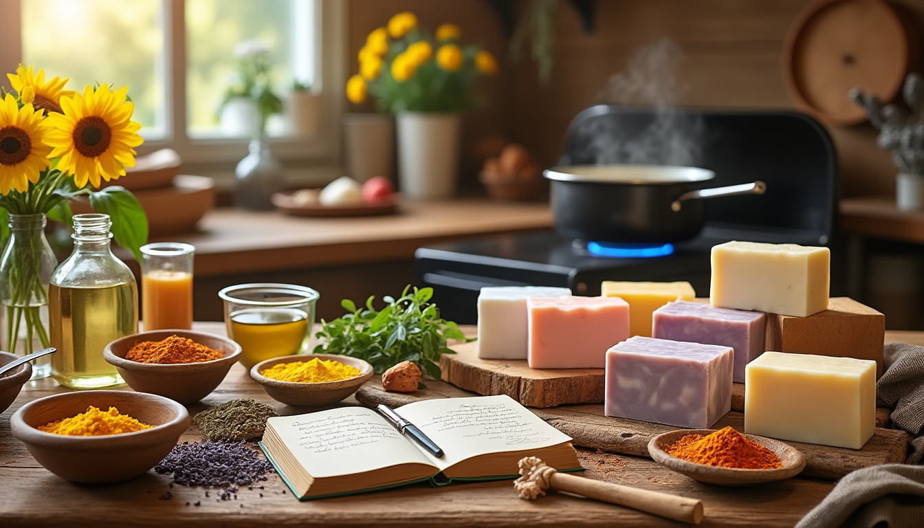 Astuces pour faire son propre savon naturel et respectueux de la peau
