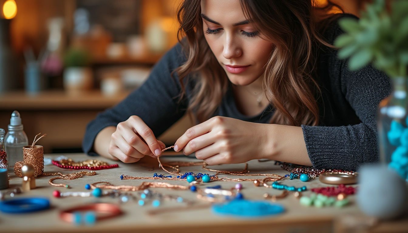 découvrez comment réaliser vos propres bijoux fantaisie avec des matériaux simples et accessibles. grâce à nos conseils pratiques et astuces, exprimez votre créativité et personnalisez vos accessoires uniques en un rien de temps!