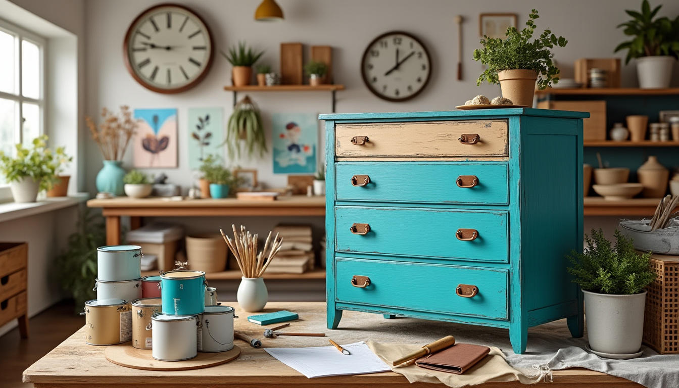 DIY : comment transformer un vieux meuble en pièce tendance