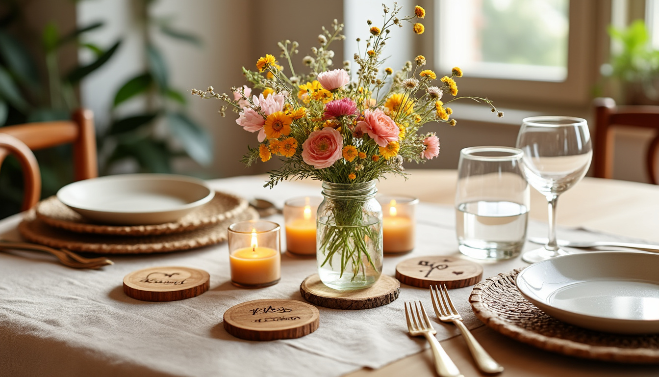 découvrez des idées simples et économiques pour transformer votre décoration de table en un espace original et accueillant. que ce soit pour une fête, un dîner entre amis ou une occasion spéciale, trouvez l'inspiration pour éblouir vos invités sans vous ruiner.